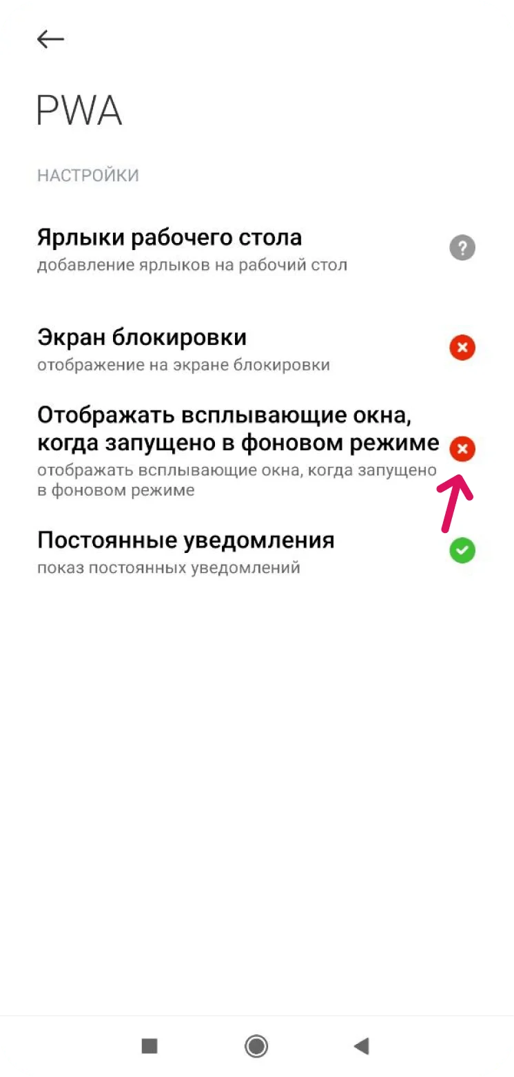 Детали разрешения